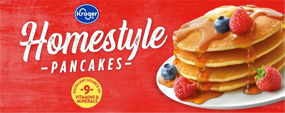 slide 2 of 5, Kroger Original Pancakes, 12 ct