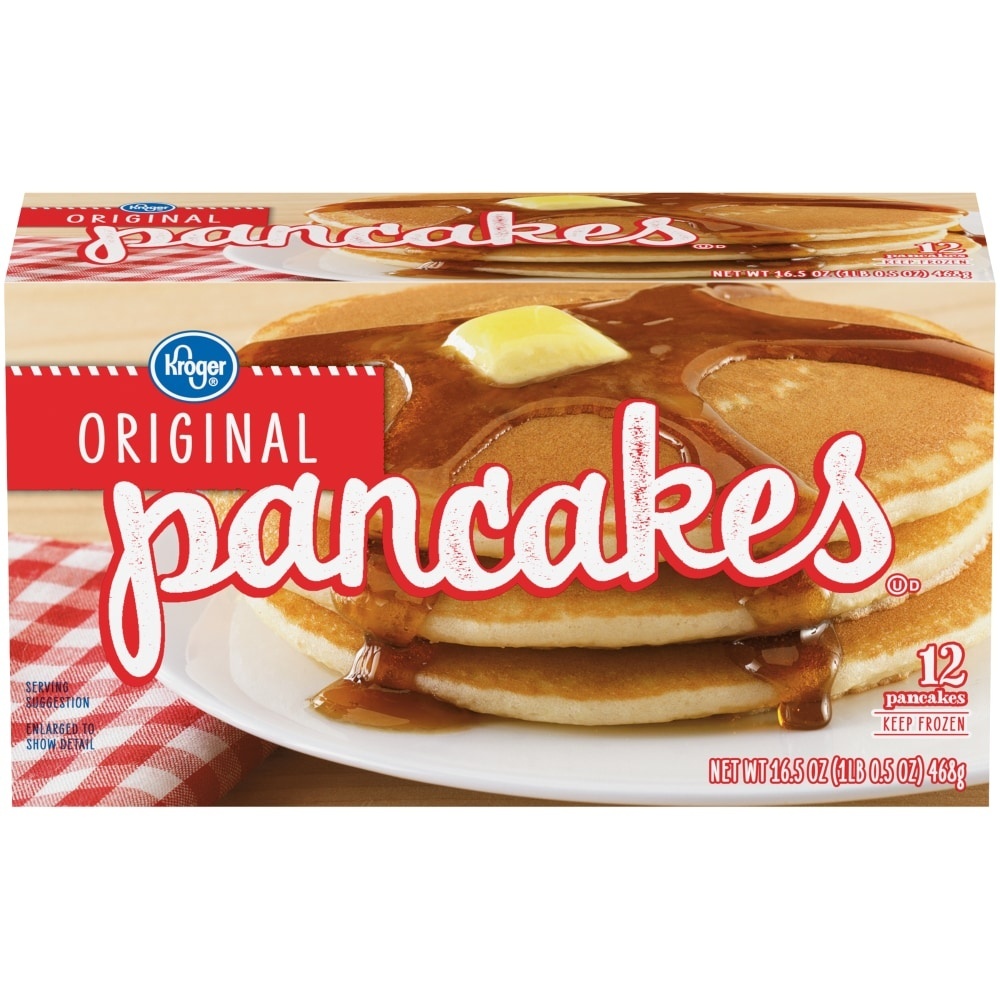 slide 1 of 1, Kroger Original Pancakes, 12 ct