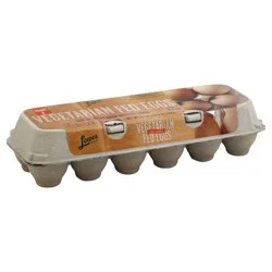 Lowes Foods Grade A Vegetable Fed Large Brown Eggs