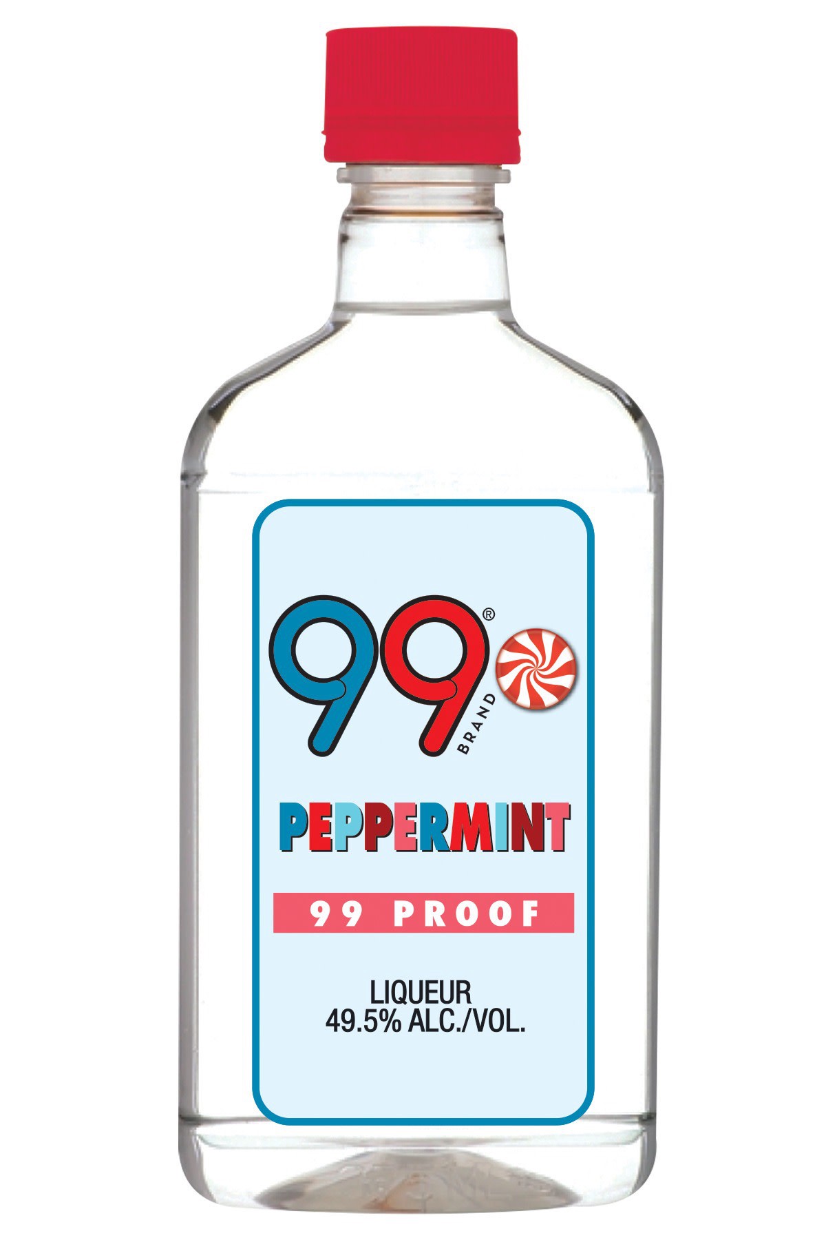 slide 1 of 2, 99 Peppermint Schnapps, 375 ml