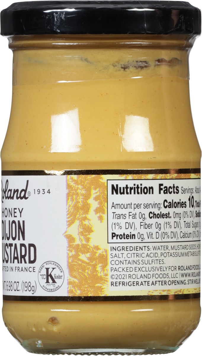 slide 9 of 14, Roland Honey Dijon Mustard 6.98 oz, 6.98 oz