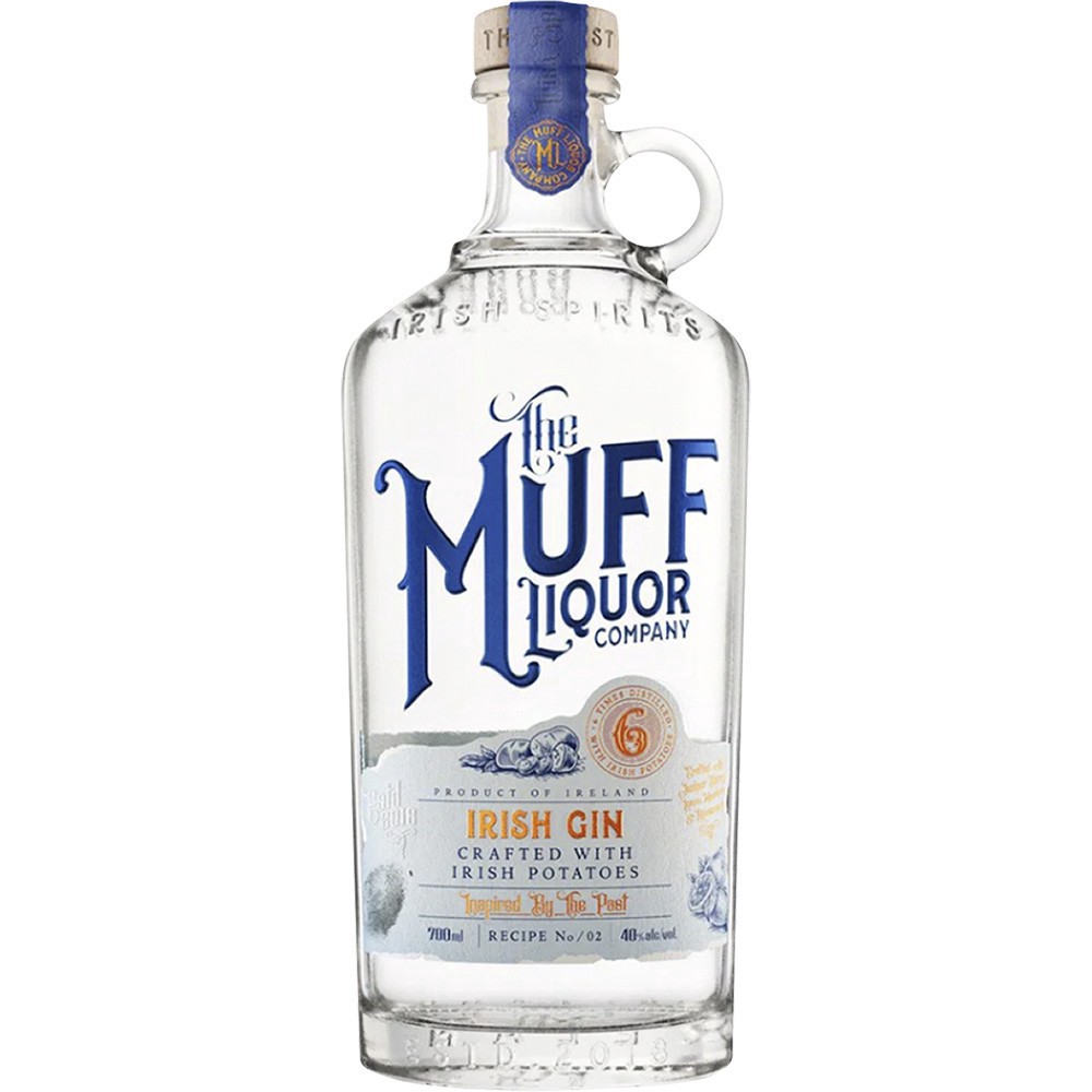 slide 1 of 1, Muff Irish Gin, 700 ml