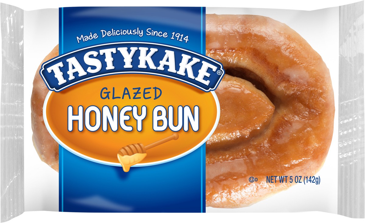 slide 7 of 9, Tastykake Glazed Honey Bun, 5 oz