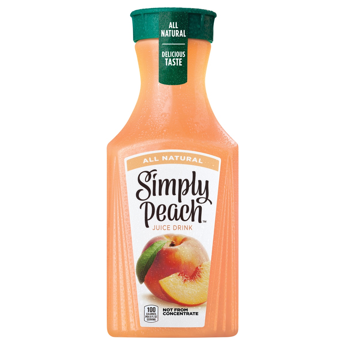 slide 1 of 1, Simply Peach Bottle, 52 fl oz, 52 fl oz