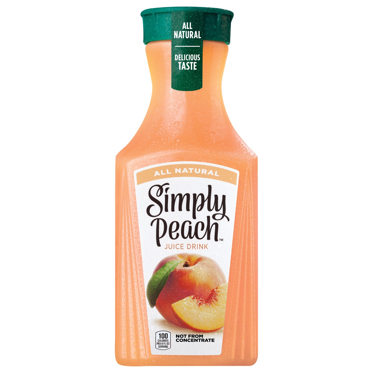 slide 1 of 5, Simply Peach Bottle, 52 fl oz, 52 fl oz