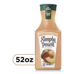Simply Peach Bottle, 52 fl oz