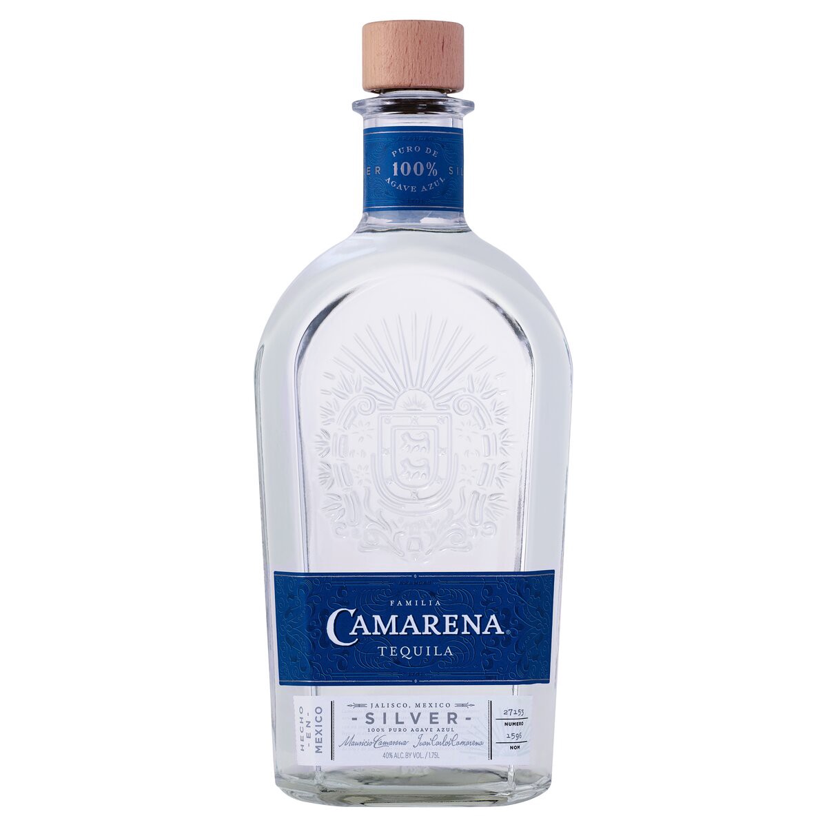 slide 1 of 4, Familia Camarena Silver 1.75L Bottle  , 1.75 liter
