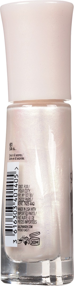 slide 4 of 9, Sally Hansen Insta-Dri Silk Is 61 Luxe Finish Nail Color 0.31 fl oz, 9.17 ml