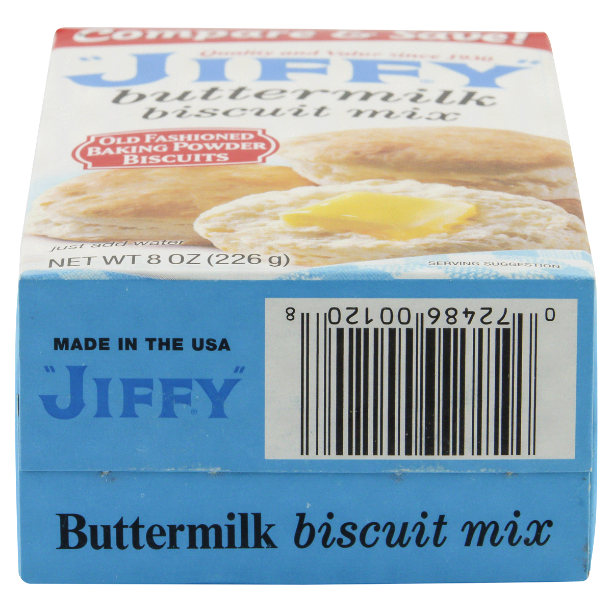 slide 6 of 6, Jiffy Buttermilk Biscuit Mix, 8 oz