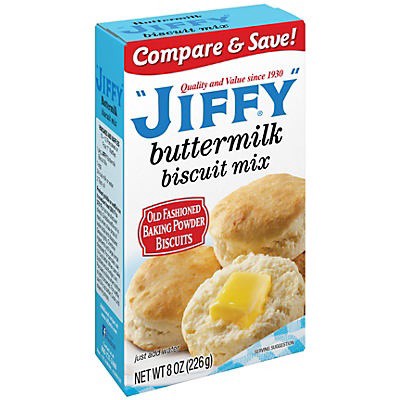 slide 1 of 6, Jiffy Buttermilk Biscuit Mix, 8 oz