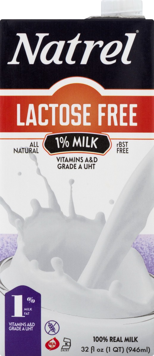 slide 3 of 12, Natrel Lactose Free 1 % Milk 32 oz, 1 ct