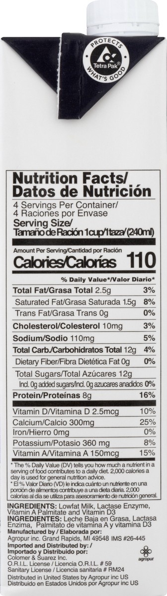 slide 12 of 12, Natrel Lactose Free 1 % Milk 32 oz, 1 ct