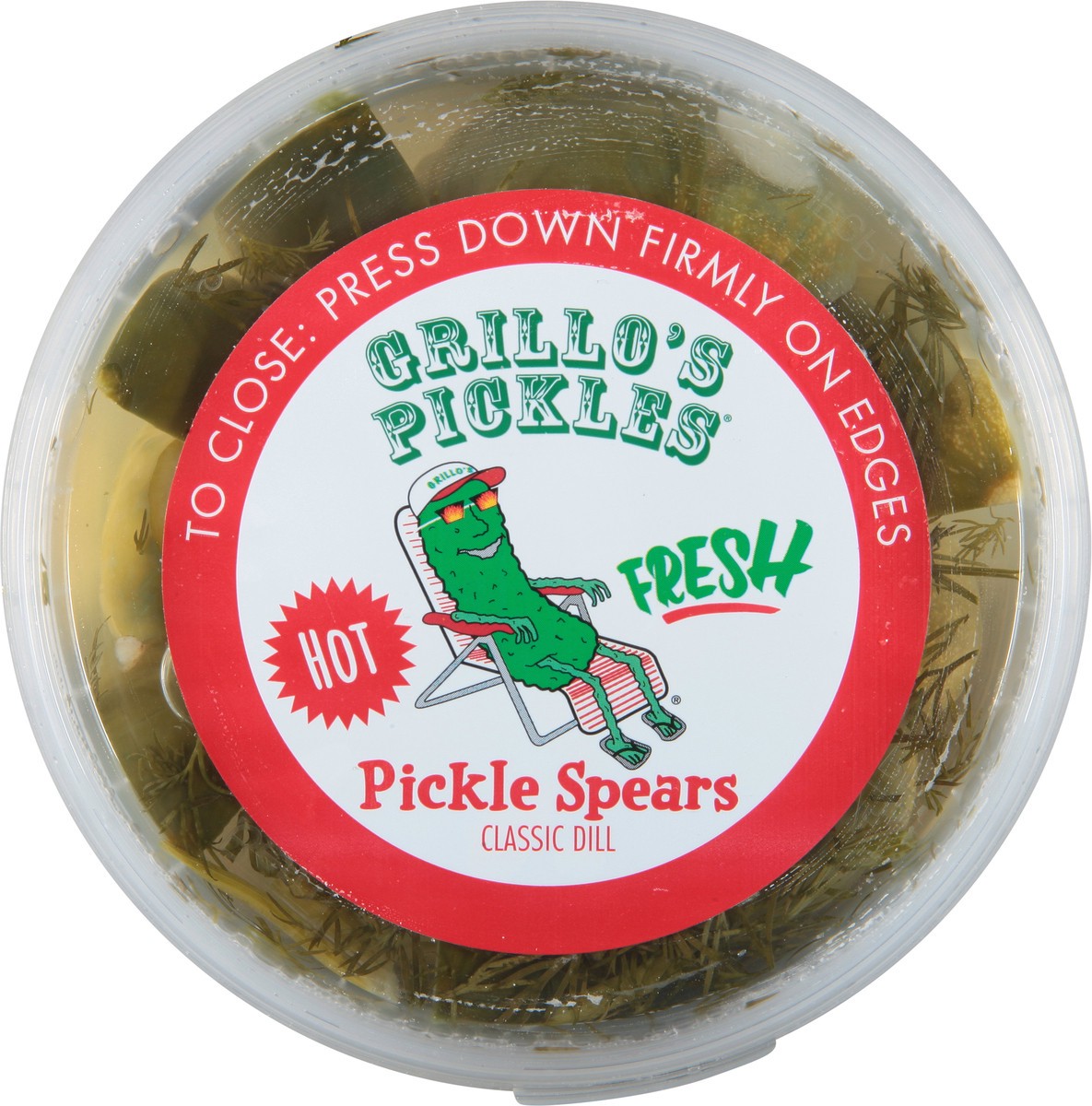 slide 7 of 9, Grillo's Pickles Pickle Spears, 32 fl oz