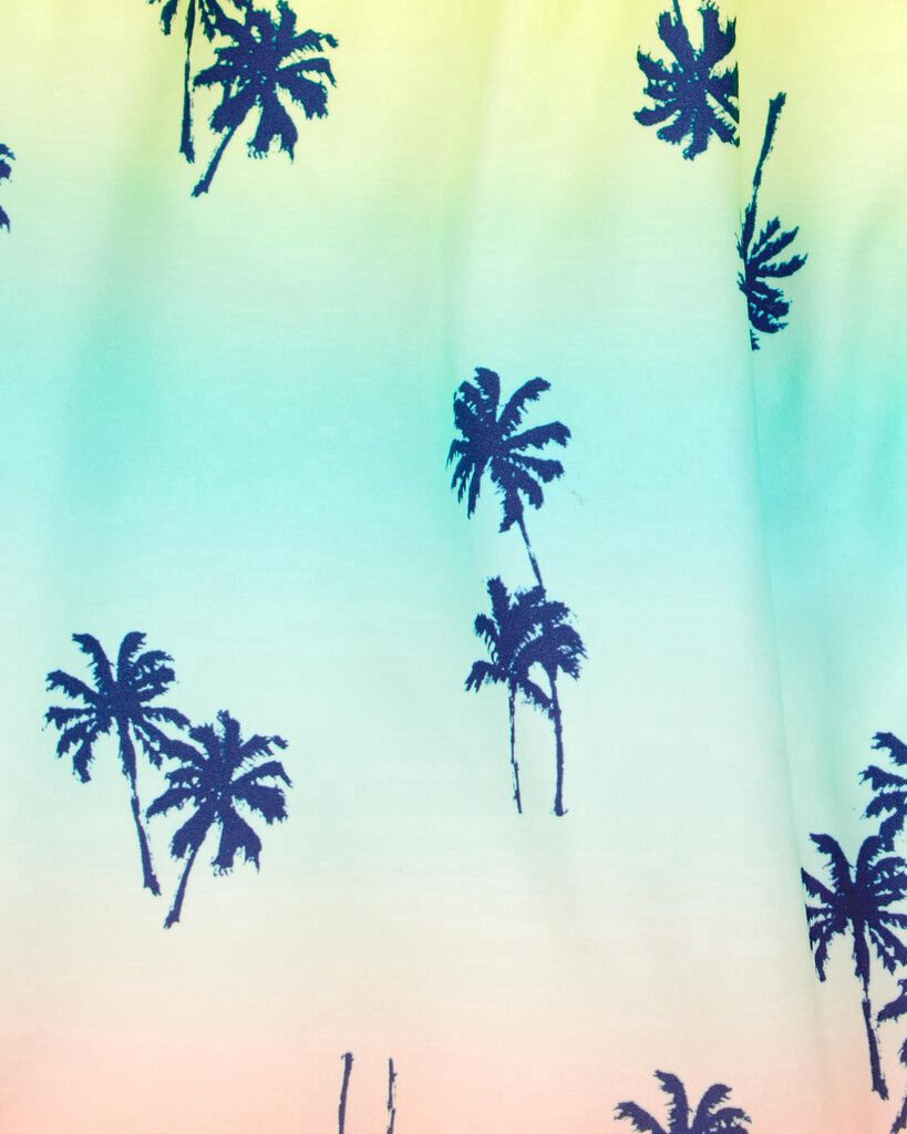 slide 3 of 3, Oshkosh Kid Palm Tree Swim Trunks Multi 6, 1 ct