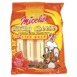 Miceli's Mozzarella String Cheese, Club Pack