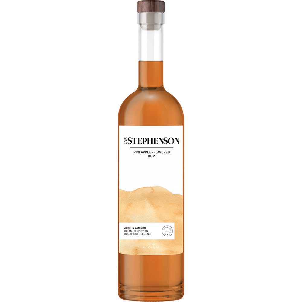 slide 1 of 1, Dented Brick Jan Stephenson Pineapple Rum, 750 ml
