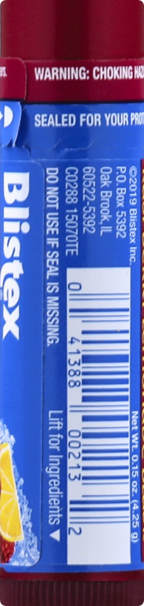 slide 8 of 11, Blistex Raspberry Lemonade Blast Lip Protectant, 0.15 oz