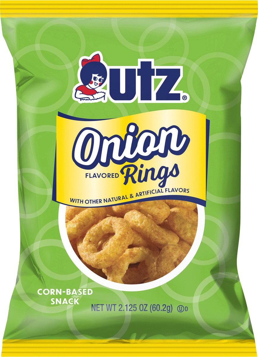 slide 5 of 7, Utz Utz Onion Rings - 2.12 oz, 2.125 oz
