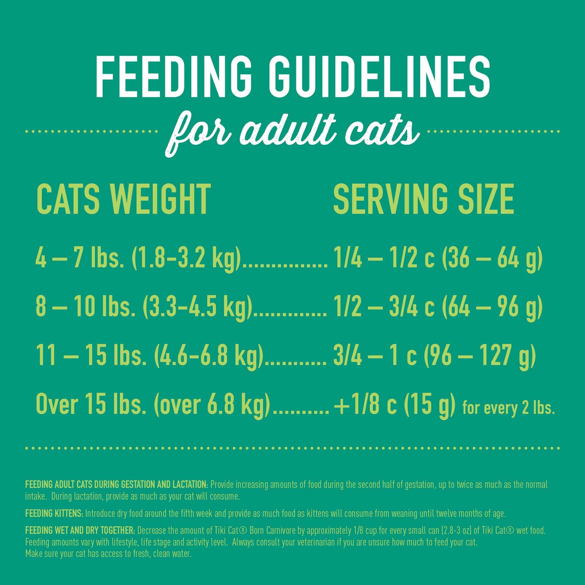 slide 9 of 9, Tiki Cat Essentials Trout and Menhaden Fish Meal Recipe Dry Cat Food, 12 lb
