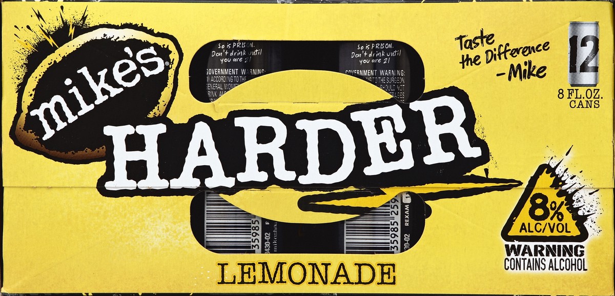 slide 5 of 6, Mike's Harder Lemondade Box, 8 oz