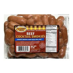Carolina Pride Beef Cocktail Smokies