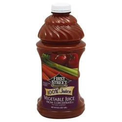 First Street 100% Vegetable Juice - 64 oz