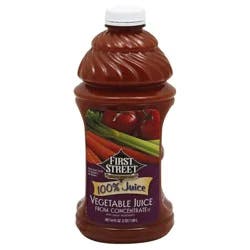 First Street 100% Vegetable Juice - 64 oz