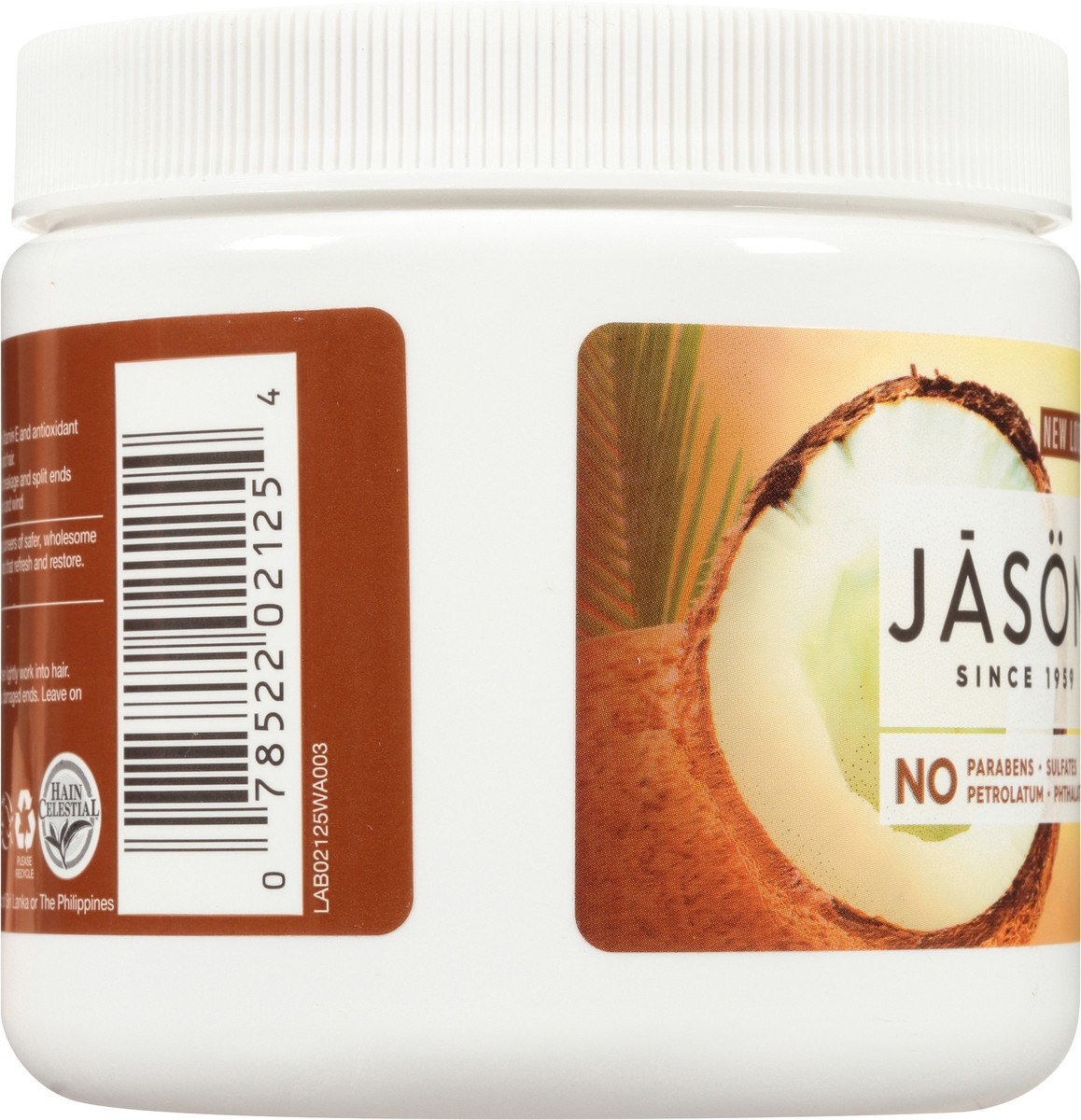 slide 5 of 10, JASON Smoothing Coconut Unrefined Oil 15 fl. oz. Jar, 15 fl oz