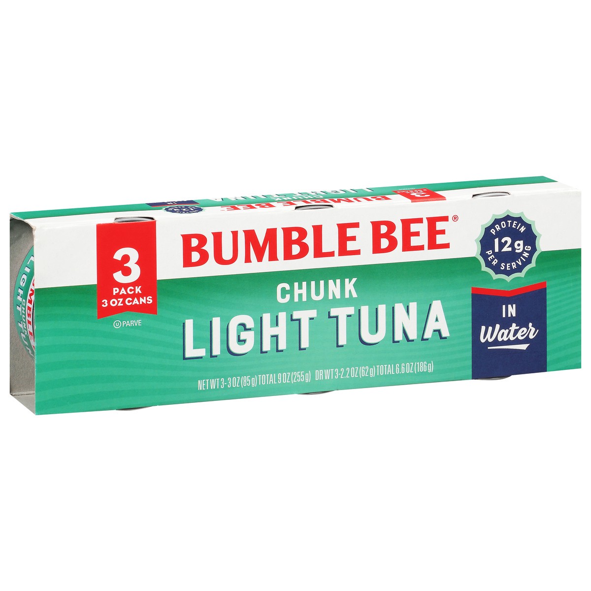 slide 7 of 10, Bumble Bee Chunk Light Tuna In Water, 9 oz