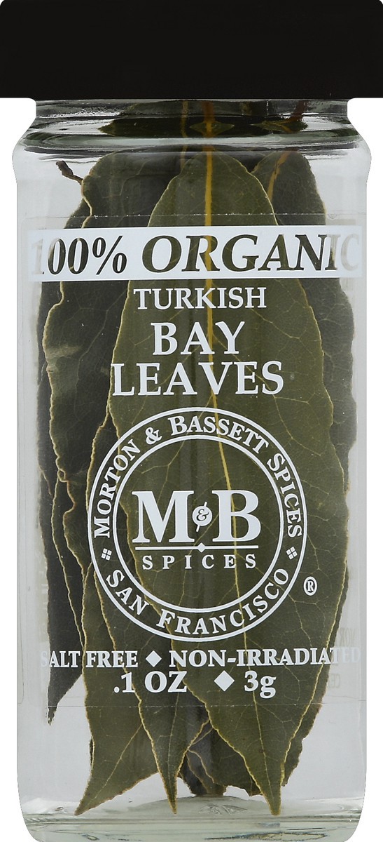 slide 1 of 3, Morton & Bassett Bay Leaves 0.1 oz, 0.1 oz