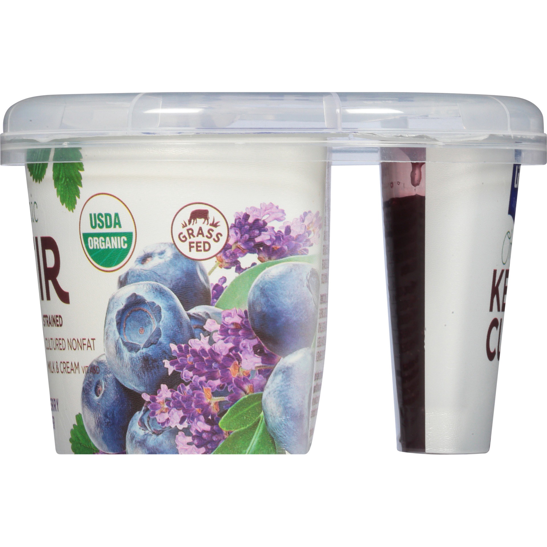 slide 3 of 6, Lifeway Organic Blueberry Lavender Kefir Cup, 5.3 oz