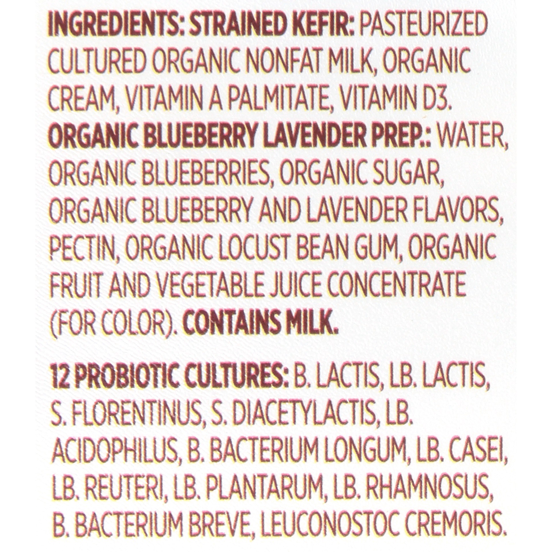 slide 6 of 6, Lifeway Organic Blueberry Lavender Kefir Cup, 5.3 oz