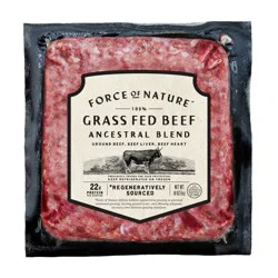 Force Of Nature Ancestral Blend Grass Fed Beef 16 oz
