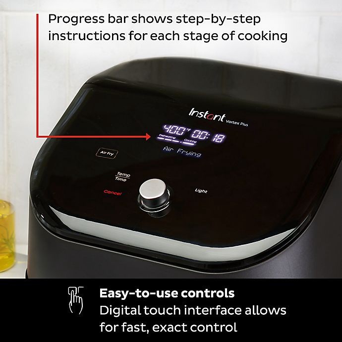 slide 6 of 8, Instant Vortex Plus 6 Quarts Air Fryer 1 ea, 6 qt