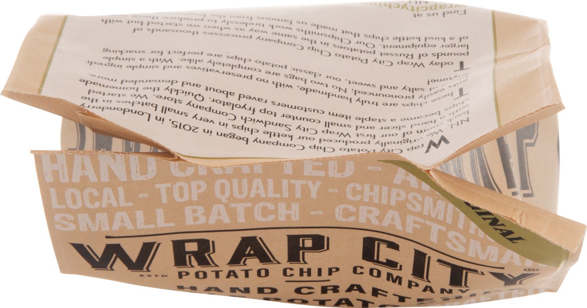 slide 12 of 13, Wrap City Kettle Hand Crafted Original Potato Chips 12 oz, 12 oz