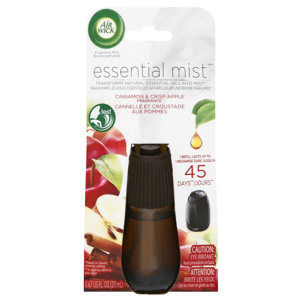 slide 1 of 9, Air Wick Airwick Aerosol Essential Mist Fragrance Refill, 0.67 fl oz