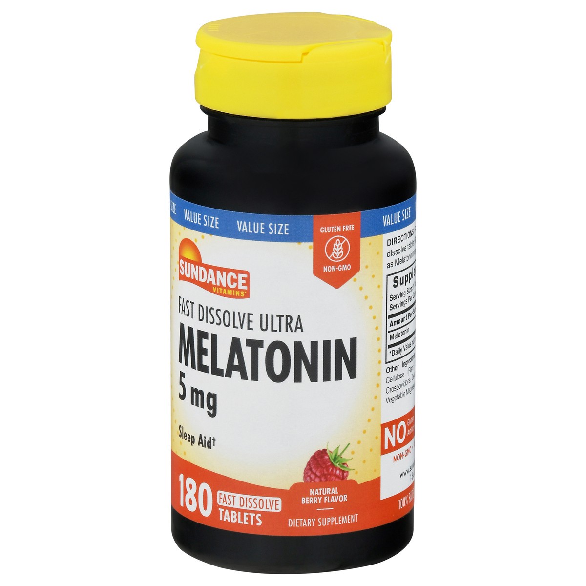 slide 6 of 9, Sundance Vitamins Sundance Melatonin 5 Mg, 180 ct