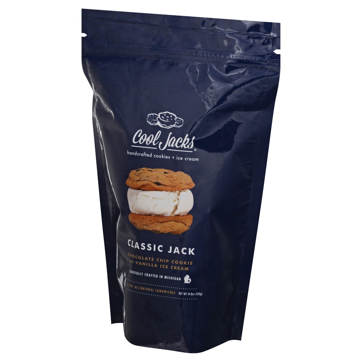 slide 2 of 9, Cool Jacks Classic Choc Chip W/ Vanilla, 14 oz