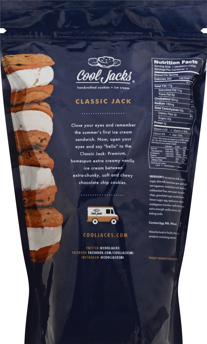 slide 4 of 9, Cool Jacks Classic Choc Chip W/ Vanilla, 14 oz