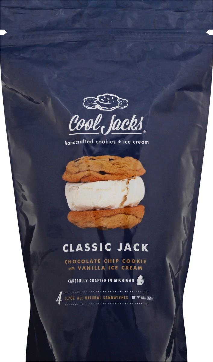 slide 8 of 9, Cool Jacks Classic Choc Chip W/ Vanilla, 14 oz