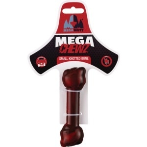 slide 1 of 1, Mega Chew Small  Rawhide Bone, 1 ct