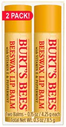 Burt's Bees 100% Natural Moisturizing Lip Balm - Original Beeswax