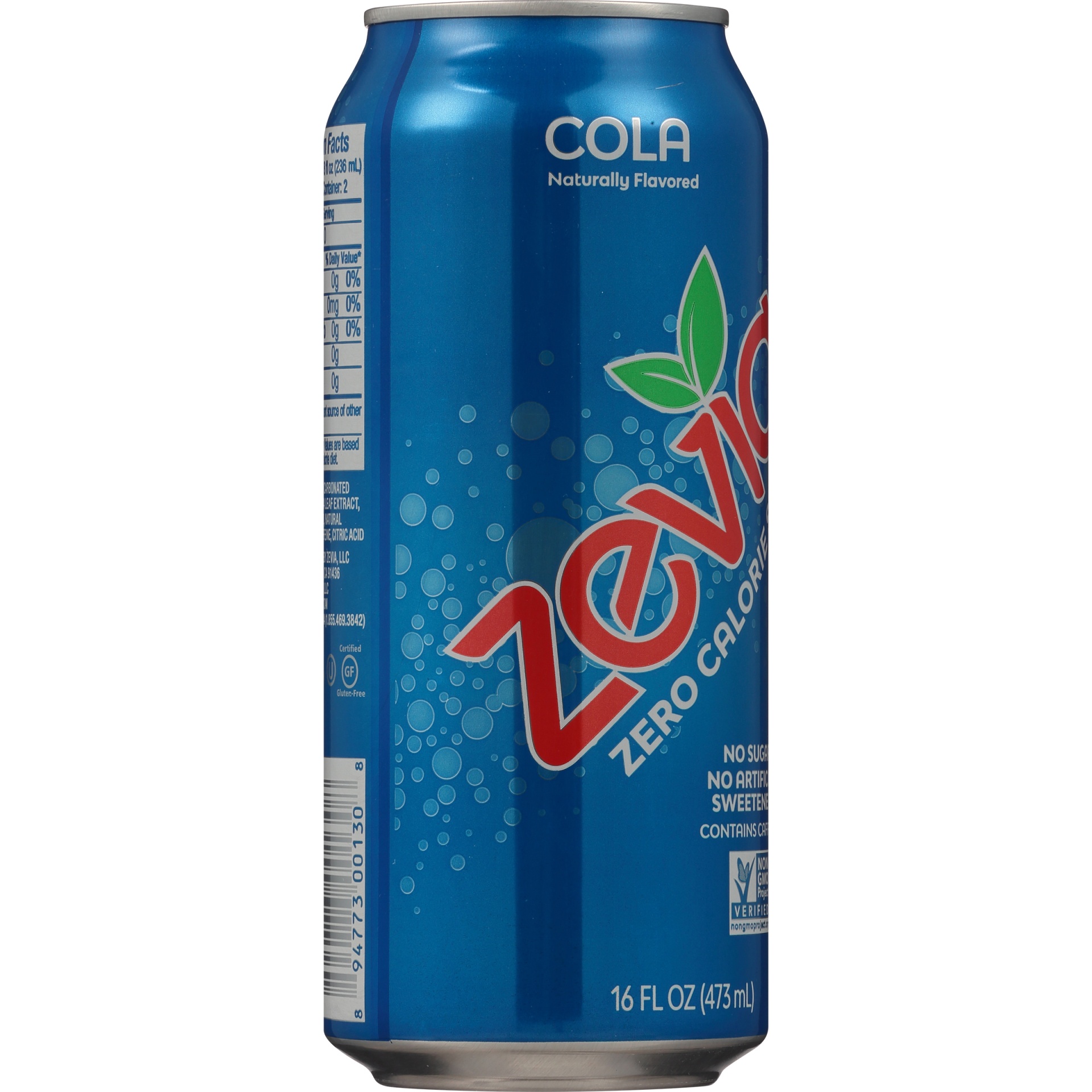 slide 4 of 6, Zevia Zero Calorie Cola Soda, 16 fl oz