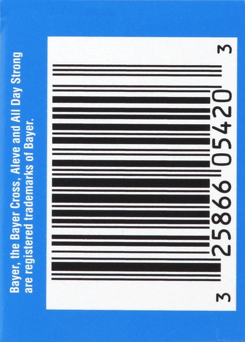 slide 4 of 5, Aleve Pain Reliever/Fever Reducer 20 ea, 20 ct; 220 mg