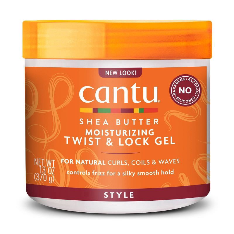 slide 1 of 7, Cantu Shea Butter Twist & Lock Gel, 13 oz