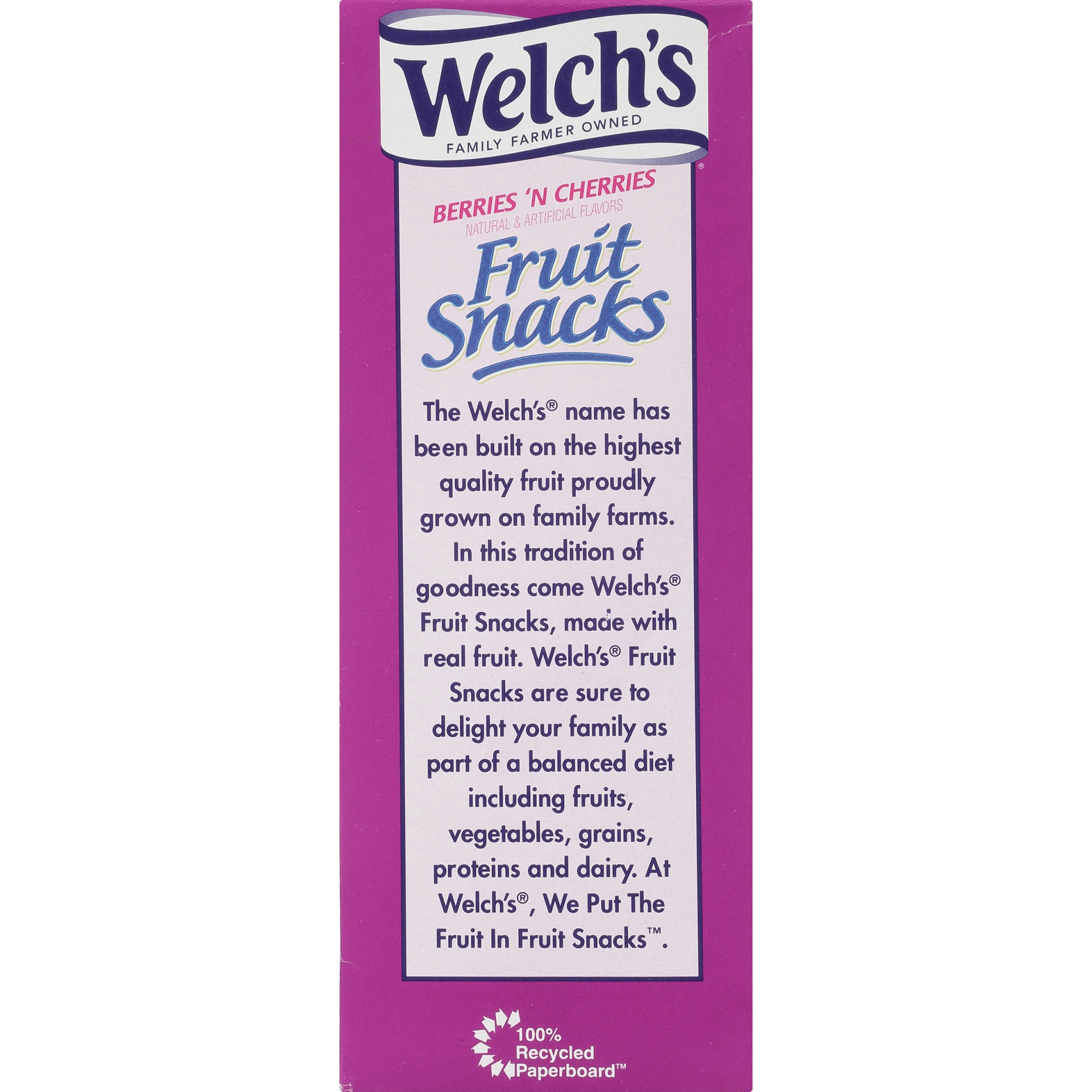 slide 5 of 9, Welch's Berries 'N Cherries Fruit Snacks, 40 ct; 0.9 oz
