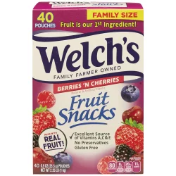 Welch's Berries 'N Cherries Fruit Snacks