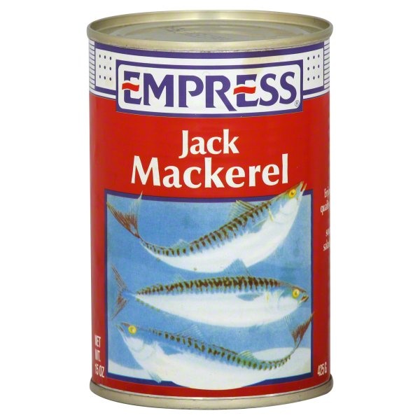 slide 1 of 1, Empress Jack Mackeral, 15 oz