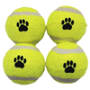 slide 2 of 5, Blue Paws Mini Color Tennis Balls 4 Ct, 1 ct