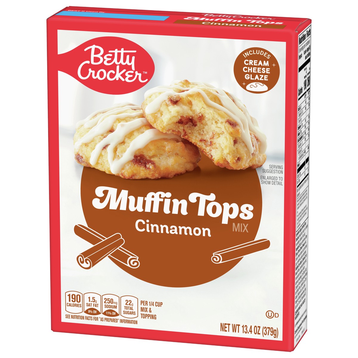 slide 6 of 9, Betty Crocker Muffin Tops Mix, Cinnamon, With Topping, 13.4 oz, 13.4 oz